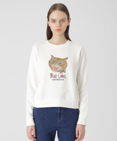 コンパクトキャット裏毛プルオーバー