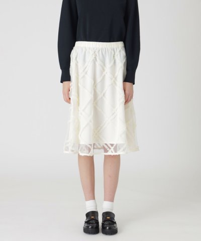 クレストブリッジチェックチュールスカート