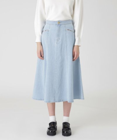 ストレッチデニムスカート