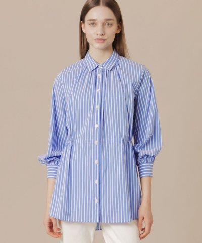 コットンナイロンストレッチブラウス