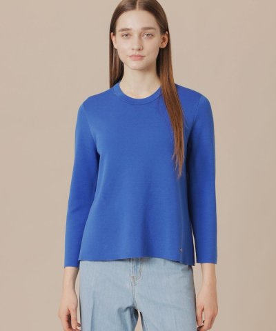 クリアコットンニットプルオーバー