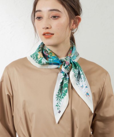 リバーシブルガーデンスカーフ