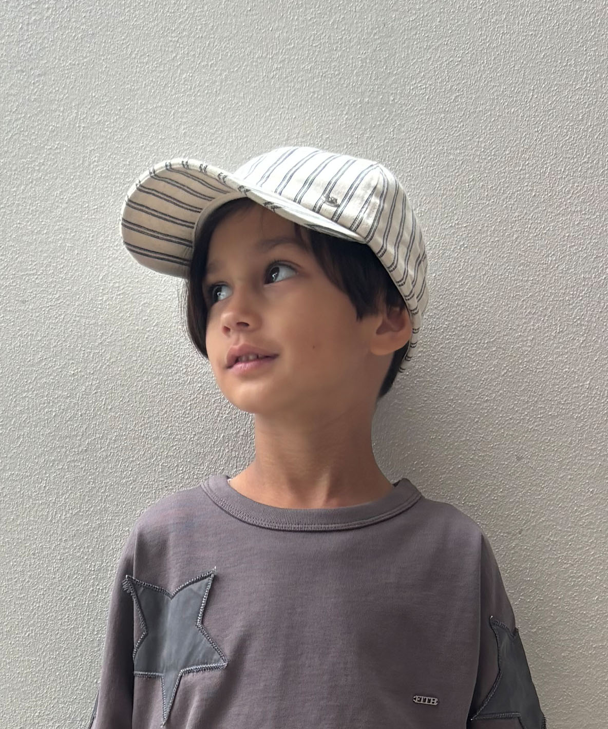 FITH フィス FITH Herringbone Striped Cap オフホワイト S(50cm)/S FITH フィス FITH Herringbone Striped Cap オフホワイト S(50cm)/S