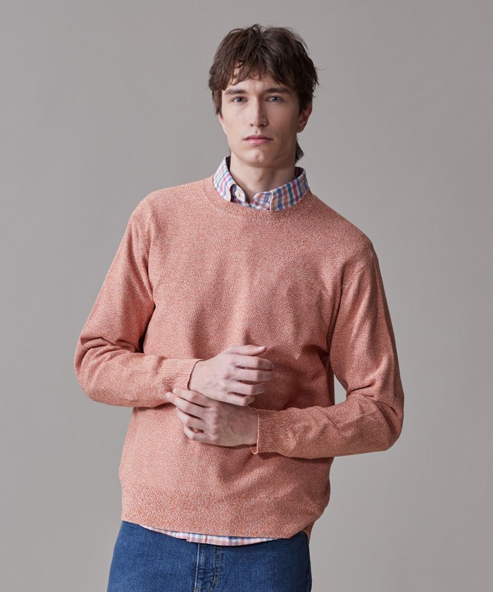 オレンジ系｜ニット・セーター｜J.プレス(J.PRESS)｜HANKYU MEN'S