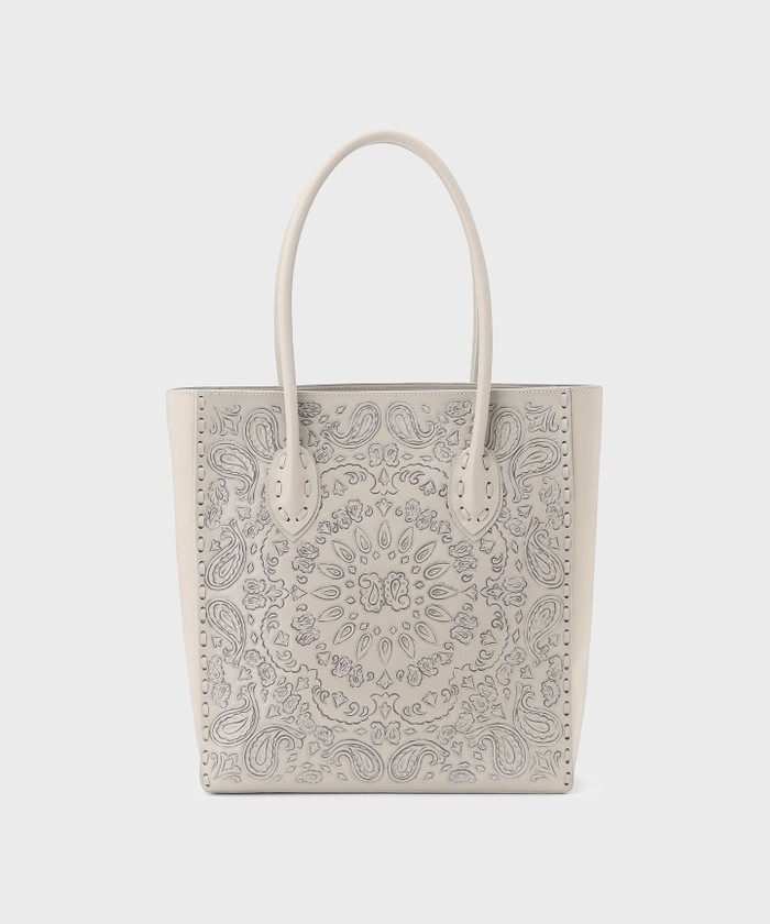 GRACECONTINENTAL PaisleyTote グレー F GRACECONTINENTAL PaisleyTote グレー F