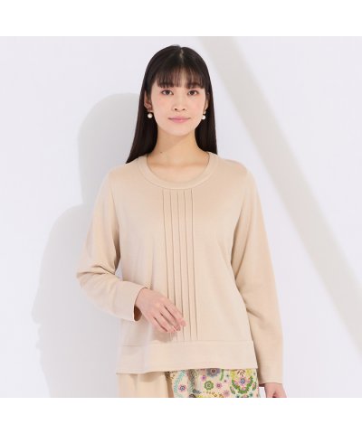 【アンサンブル対応】三色混ジャカード　プルオーバータックTシャツ