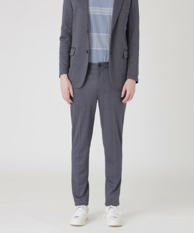 メランジハニカムジャージートラウザーズ