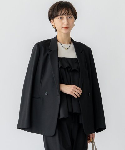 【Oggi3月号掲載/セットアップ対応】 ライトクロス ジャケット