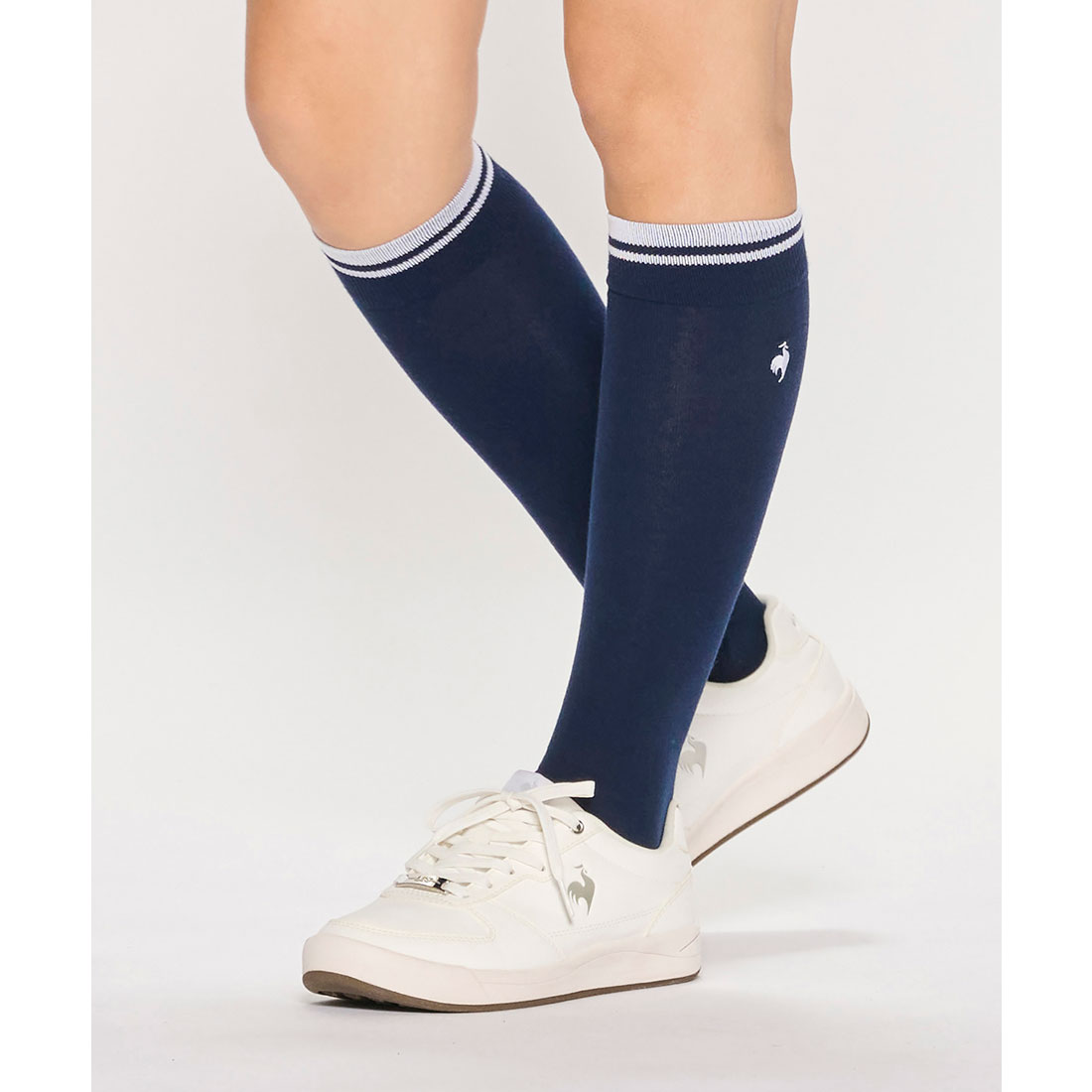 lecoqsportifgolf ルコックスポルティフ ゴルフ le coq sportif golf ハイソック ネイビー 22-24 lecoqsportifgolf ルコックスポルティフ ゴルフ le coq sportif golf ハイソック ネイビー 22-24