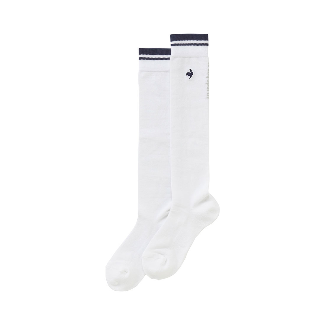 lecoqsportifgolf ルコックスポルティフ ゴルフ le coq sportif golf ハイソック ホワイト 22-24 lecoqsportifgolf ルコックスポルティフ ゴルフ le coq sportif golf ハイソック ホワイト 22-24