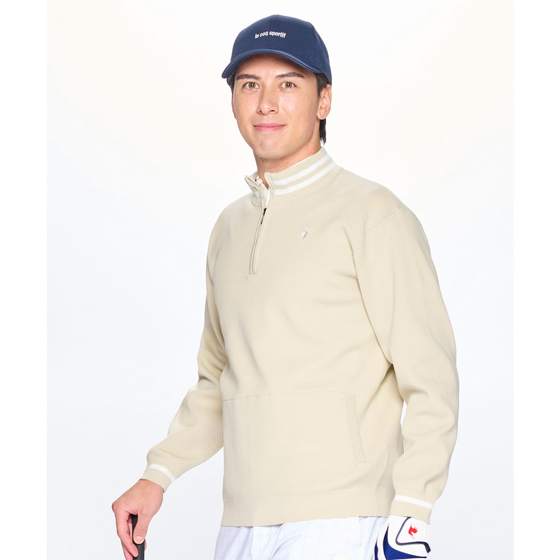 lecoqsportifgolf ルコックスポルティフ ゴルフ le coq sportif golf 【NEW ベージュ 3L lecoqsportifgolf ルコックスポルティフ ゴルフ le coq sportif golf 【NEW ベージュ 3L