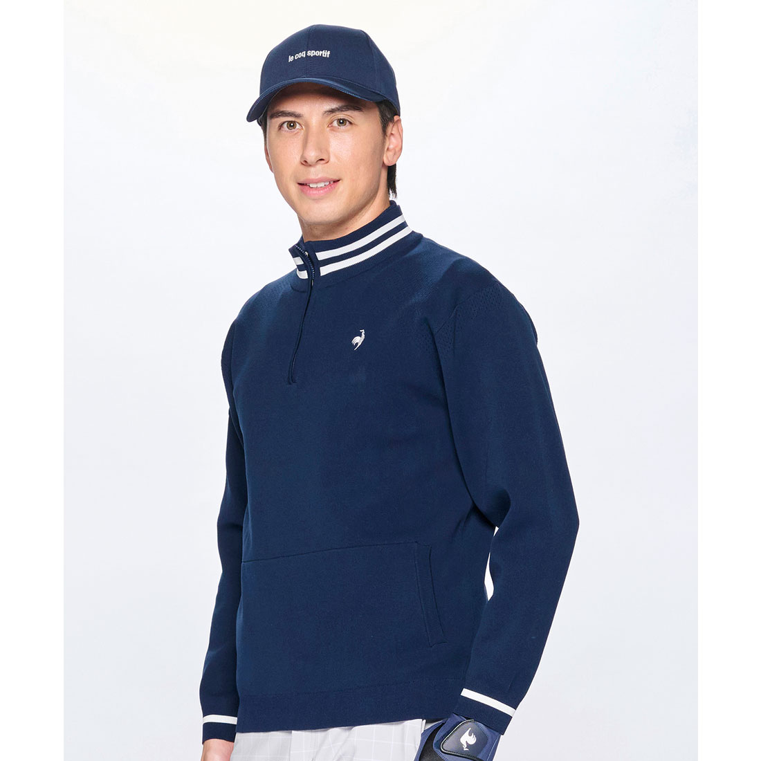 lecoqsportifgolf ルコックスポルティフ ゴルフ le coq sportif golf 【NEW ネイビー M lecoqsportifgolf ルコックスポルティフ ゴルフ le coq sportif golf 【NEW ネイビー M