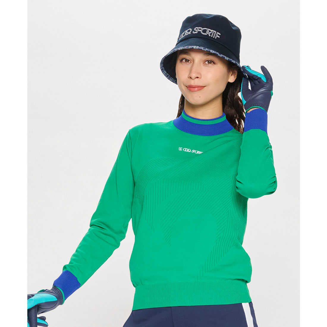 lecoqsportifgolf ルコックスポルティフ ゴルフ le coq sportif golf モックネッ グリーン 3L lecoqsportifgolf ルコックスポルティフ ゴルフ le coq sportif golf モックネッ グリーン 3L