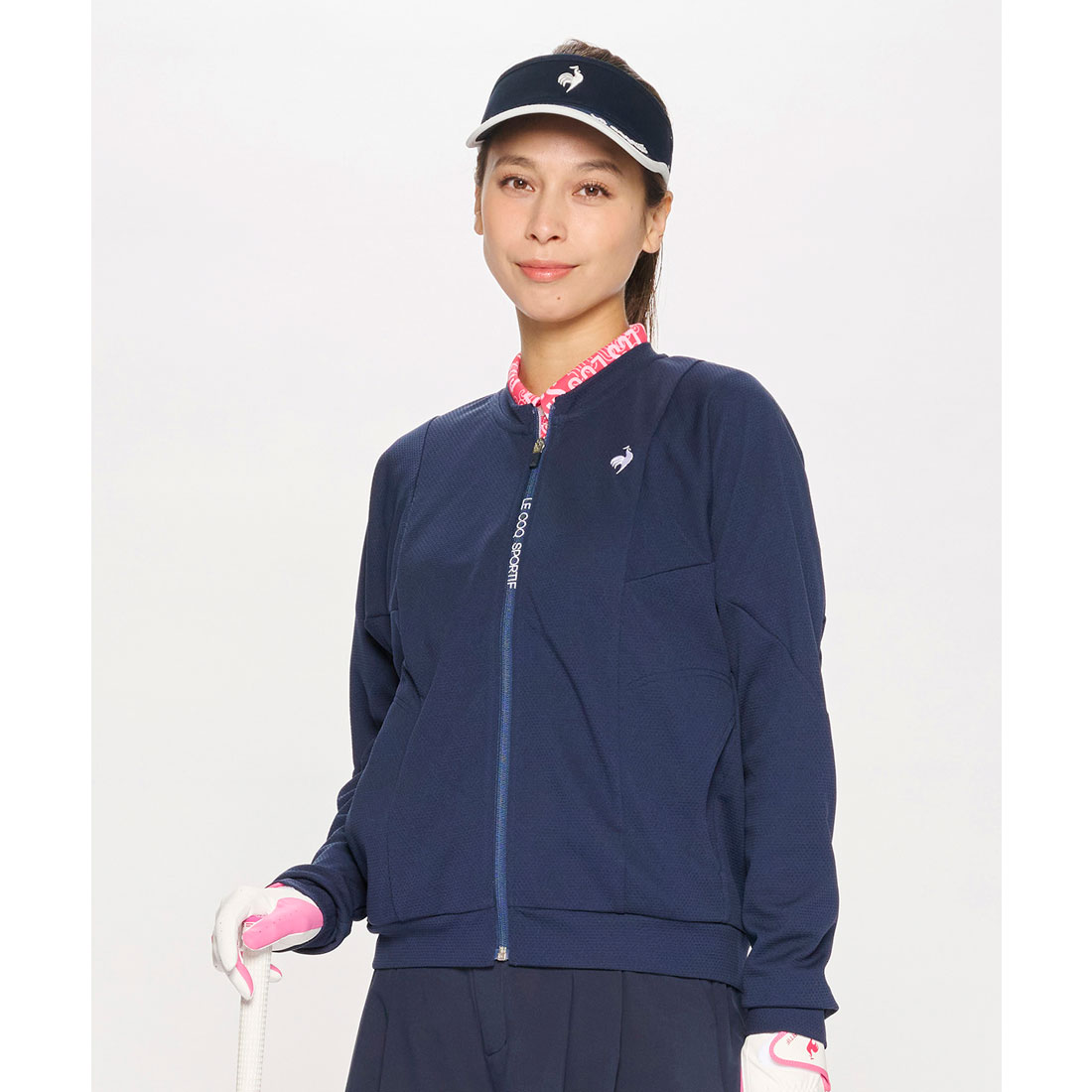 lecoqsportifgolf ルコックスポルティフ ゴルフ le coq sportif golf フルジップ ネイビー LL lecoqsportifgolf ルコックスポルティフ ゴルフ le coq sportif golf フルジップ ネイビー LL