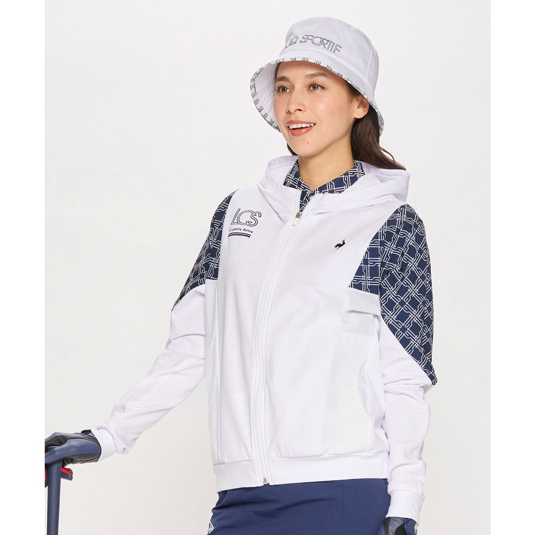 lecoqsportifgolf ルコックスポルティフ ゴルフ le coq sportif golf フーディー ホワイト LL lecoqsportifgolf ルコックスポルティフ ゴルフ le coq sportif golf フーディー ホワイト LL