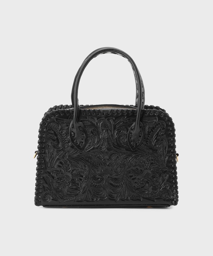 GRACECONTINENTAL RS MiniBostonBag ブラック F GRACECONTINENTAL RS MiniBostonBag ブラック F