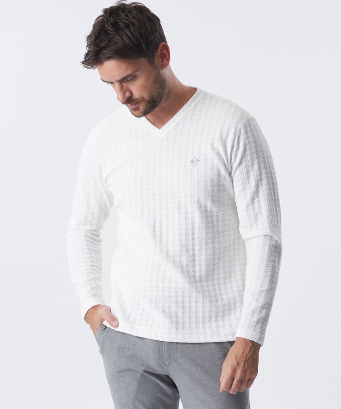 EPOCA UOMO エポカウォモスリムフィットウールジャージースーツ美品