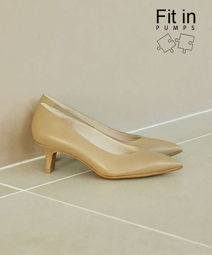 AuBANNISTER 【Fit in PUMPS】プレーンパンプス ベージュ 38 AuBANNISTER 【Fit in PUMPS】プレーンパンプス ベージュ 38