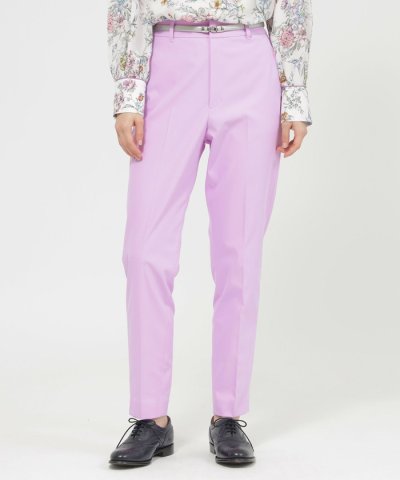 【ウォッシャブル】ツイルストレッチ　パンツ