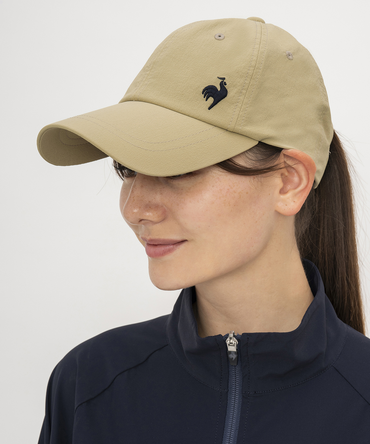 lecoqsportif(ings) ルコックスポルティフ le coq sportif ウォッシャブルキャップ ベージュ F lecoqsportif(ings) ルコックスポルティフ le coq sportif ウォッシャブルキャップ ベージュ F