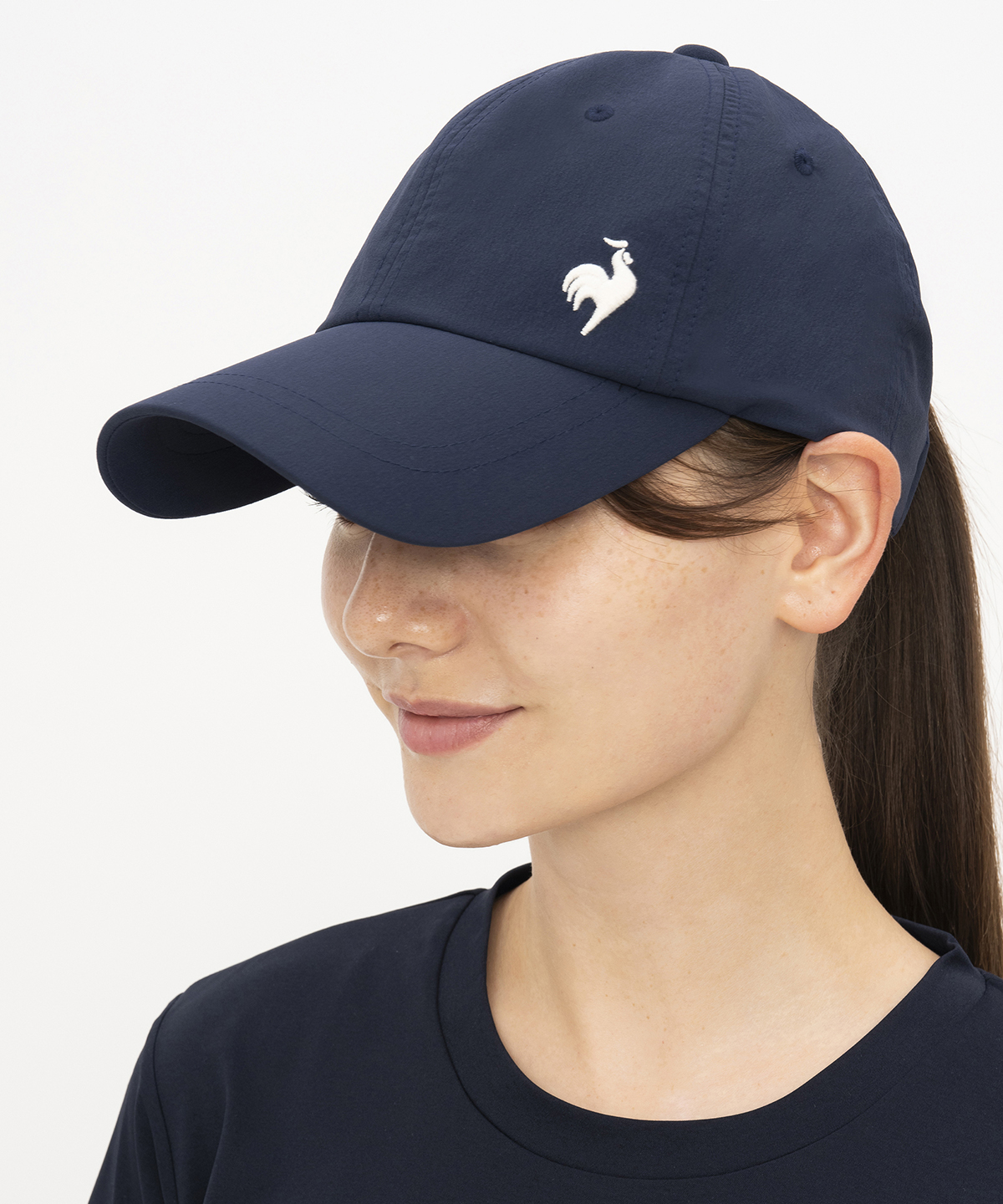 lecoqsportif(ings) ルコックスポルティフ le coq sportif ウォッシャブルキャップ ネイビー F lecoqsportif(ings) ルコックスポルティフ le coq sportif ウォッシャブルキャップ ネイビー F