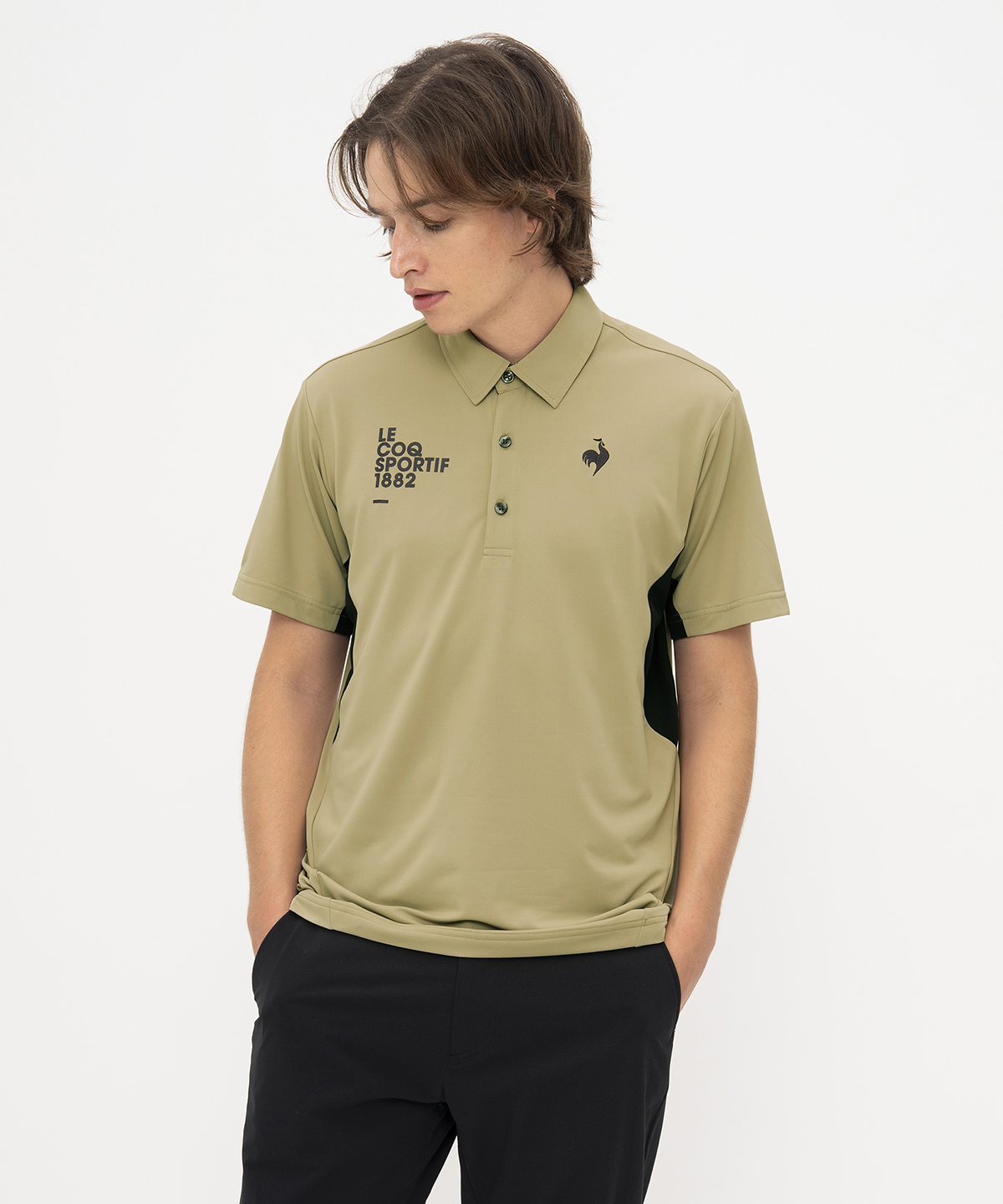 lecoqsportif(ings) ルコックスポルティフ le coq sportif サンスクリーンNIRストレッ ベージュ S lecoqsportif(ings) ルコックスポルティフ le coq sportif サンスクリーンNIRストレッ ベージュ S