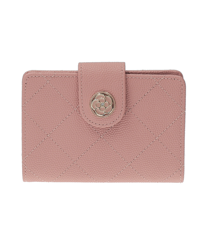 CLATHAS ベール 財布機能付きカードケース ピンク F