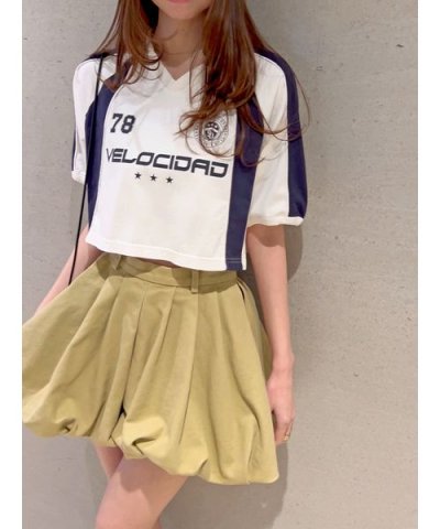 ゲームクロップドシャツ