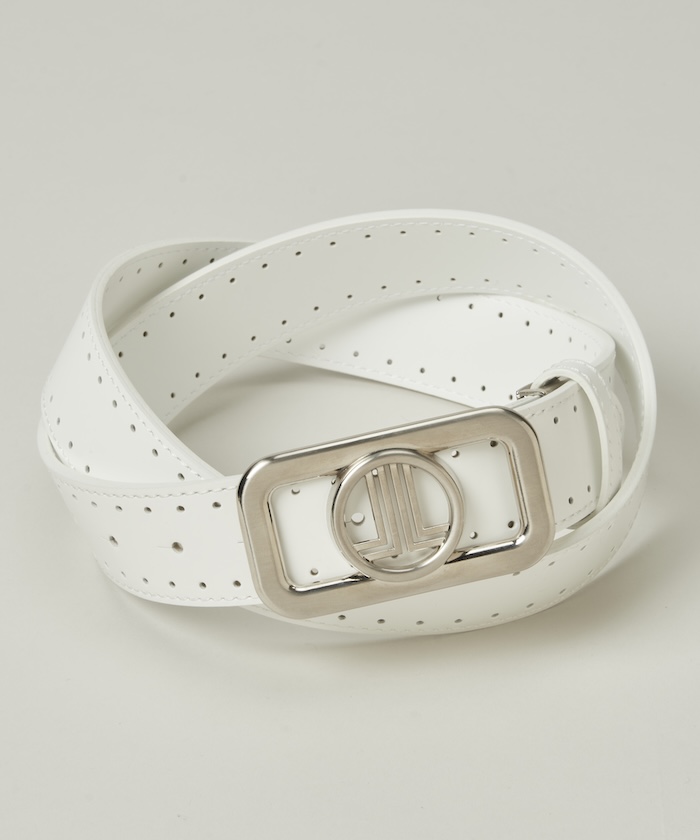 LANVINSPORT ランバン スポール LANVIN SPORT JLバックルベルト【サイズ調整可能 ホワイト F LANVINSPORT ランバン スポール LANVIN SPORT JLバックルベルト【サイズ調整可能 ホワイト F
