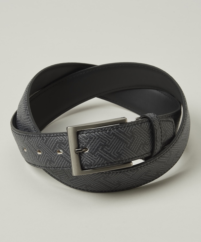 LANVINSPORT ランバン スポール LANVIN SPORT モノグラムベルト【サイズ調整可能】 ブラック F LANVINSPORT ランバン スポール LANVIN SPORT モノグラムベルト【サイズ調整可能】 ブラック F