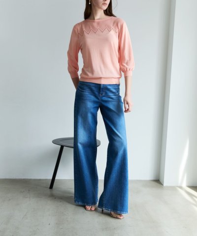 【TWENTY FOUR DENIM】 バギーデニムパンツ