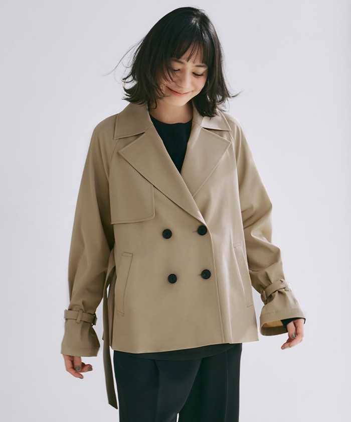 ベージュ系｜コート｜iCB (Lサイズ)(アイシービーエルサイズ)｜阪急