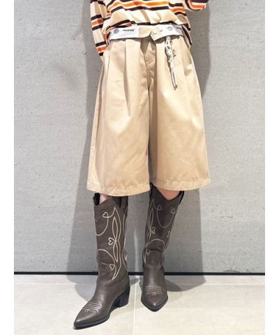 【LILY BROWN Dickies】チノハーフパンツ