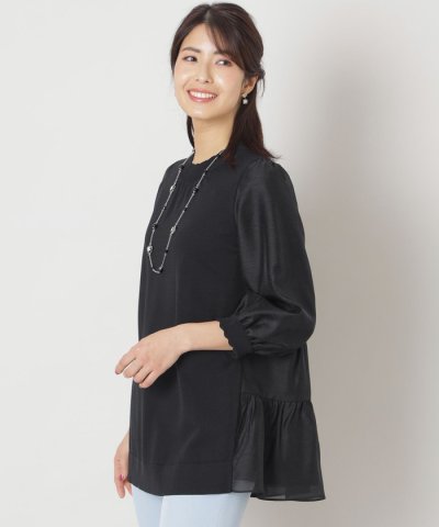 レーヨンナイロン ニットコンビチュニック