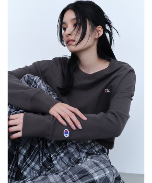 FRAYI. D 【Champion】クルーネックスウェット CGRY F FRAYI. D 【Champion】クルーネックスウェット CGRY F