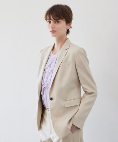 【Nikkei magazine掲載】ウールシルクヘリンボーン　ジャケット