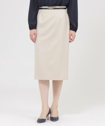 【ファーストシリーズ】ウールシルクヘリンボーン　スカート