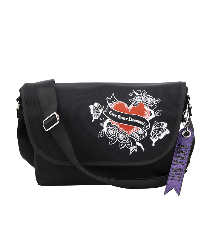 【新品未使用】ANNA SUI ロックハート メッセンジャーバッグ ロックハート メッセンジャーバッグ(507875724)｜阪急百貨店公式通販