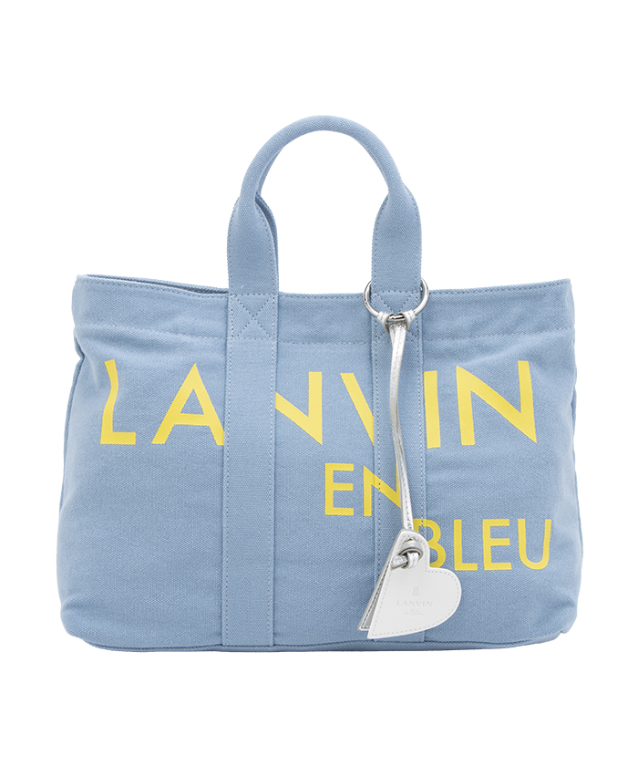 LANVINenBleu(バッグ) ジャーナル 2wayトートバッグ ライトブルー F LANVINenBleu(バッグ) ジャーナル 2wayトートバッグ ライトブルー F