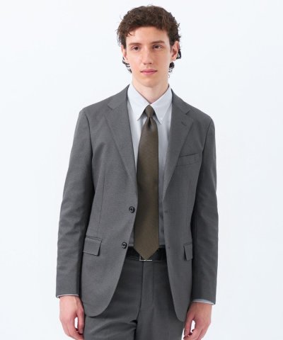 トロッター ジャケット #000（ナンバーゼロ）バーズアイストレッチ リサイクル