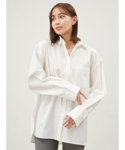シャツカーブルーズシルエットワイドシャツ