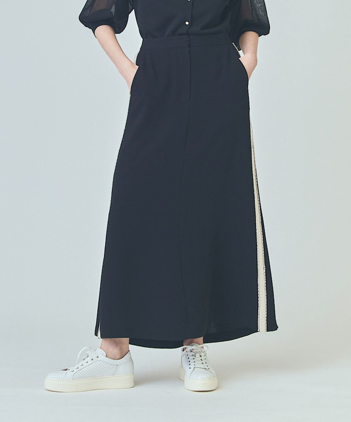 ラインビジューロングスカート(507915238)｜阪急百貨店公式通販サイト