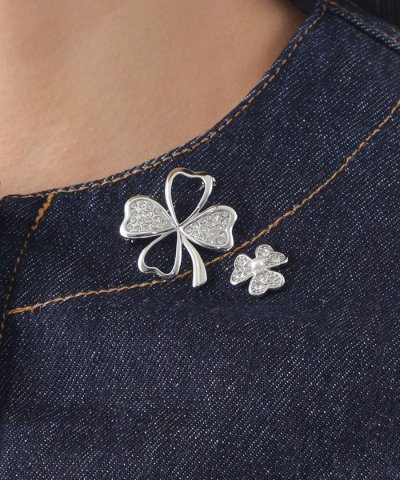 フラワーセットブローチ