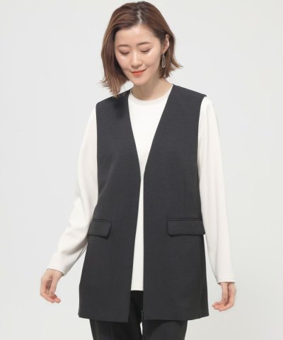 【オン・オフで活躍！】【マシンウォッシャブル】フルダルヴィンテージジレ