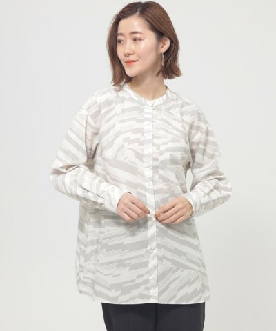【ウォッシャブル】ランダムゼブラシャツ