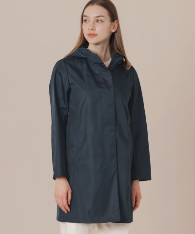 【婦人画報掲載】【CHRYSTON/クリストン】セミブライトナイロンツイルフーデ