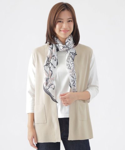 【ウォッシャブル】コンフォートストレッチニットベスト