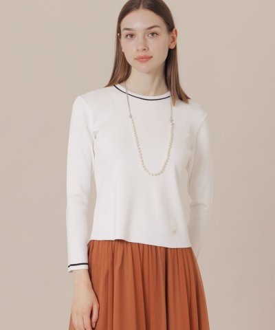 ドライレーヨンニットプルオーバー