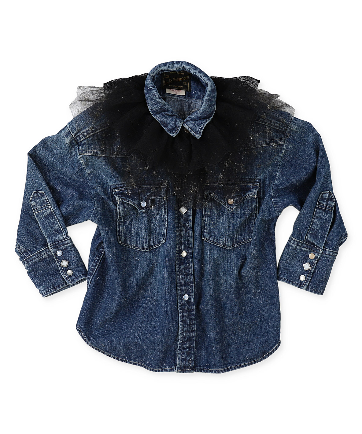 GOTOHOLLYWOOD ゴートゥーハリウッド GO TO HOLLYWOOD Tulle Collar ネイビー 110cm GOTOHOLLYWOOD ゴートゥーハリウッド GO TO HOLLYWOOD Tulle Collar ネイビー 110cm
