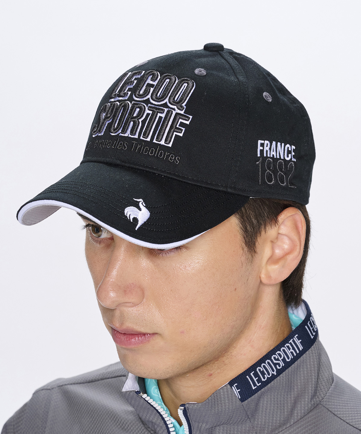 lecoqsportifgolf ルコックスポルティフ ゴルフ le coq sportif golf 定番ロゴキ ブラック F lecoqsportifgolf ルコックスポルティフ ゴルフ le coq sportif golf 定番ロゴキ ブラック F